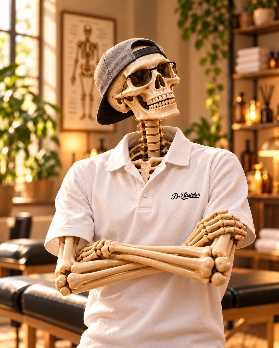 Jordan skeleton stretch specialist in backward cap